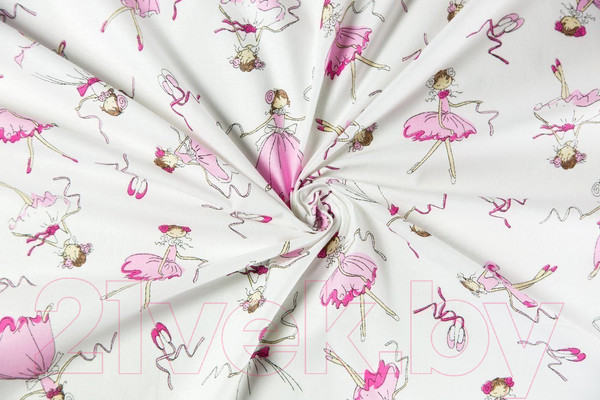 Изображение товара Простыня Amarobaby Балерины / AMARO-5103-B