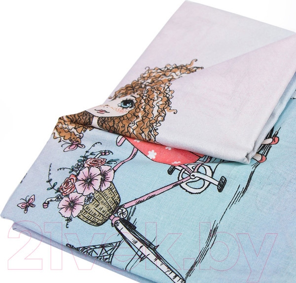 Изображение товара Простыня Amarobaby Парижанка / AMARO-5103-Pa