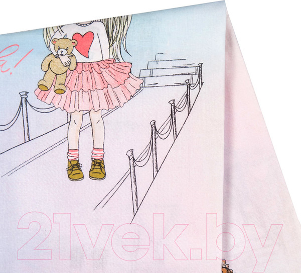 Изображение товара Простыня Amarobaby Парижанка / AMARO-5103-Pa