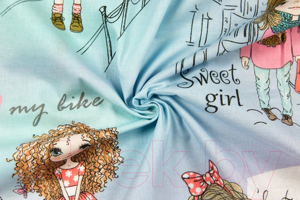 Изображение товара Простыня Amarobaby Парижанка / AMARO-5103-Pa