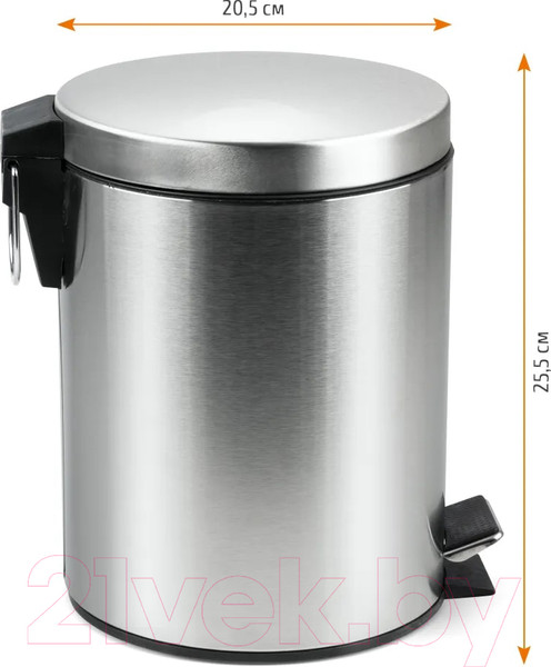 Изображение товара Мусорное ведро Рыжий кот DBM-01-5 / 310430 (матовый)