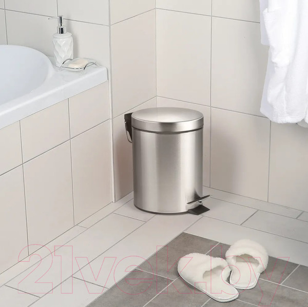 Изображение товара Мусорное ведро Рыжий кот DBM-01-5 / 310430 (матовый)