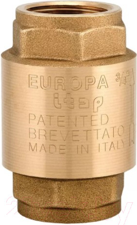 Изображение товара Обратный клапан магистральный Itap Europa 1/2" DN 15 1000012