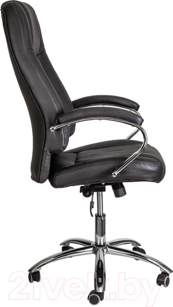 Изображение товара Кресло офисное AksHome King A, кожа (черный)