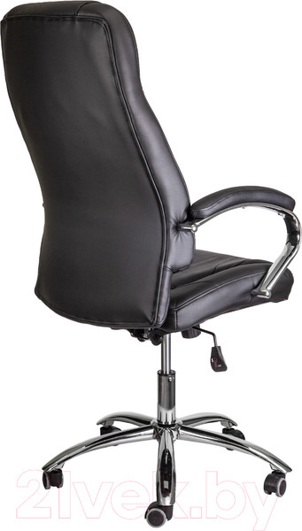 Изображение товара Кресло офисное AksHome King A, кожа (черный)