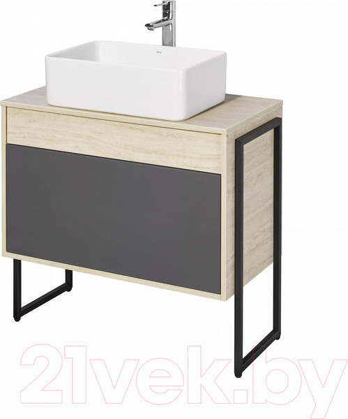 Изображение товара Тумба под умывальник Акватон Лофт Урбан 80 (1A247601LQX60)