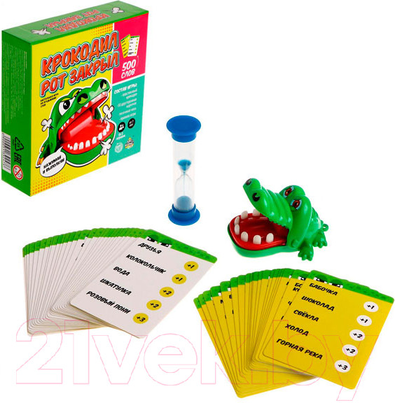 Изображение товара Настольная игра Лас Играс Крокодил рот закрыл / 5139247