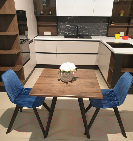 Изображение товара Обеденный стол Sheffilton SHT-TU9/80/80 МДФ (венге/палисандр)