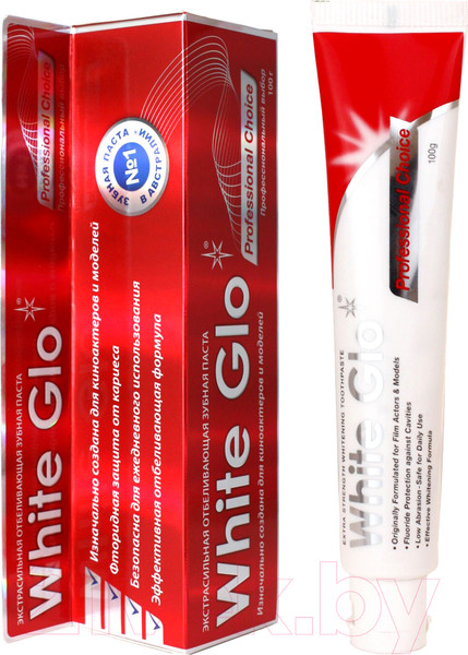 Изображение товара Зубная паста White Glo Отбеливающая Профессиональный выбор (100г)