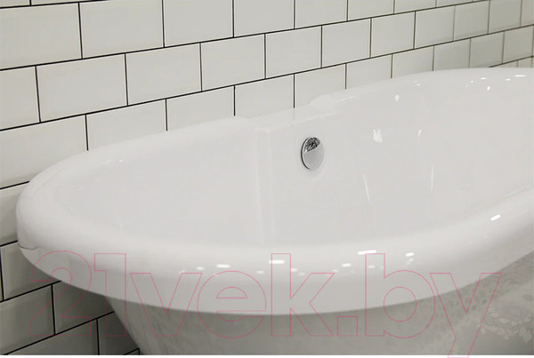 Изображение товара Ванна акриловая Radomir Леонесса 1 175x80 / 1-01-2-0-9-138 (с ножками хром)