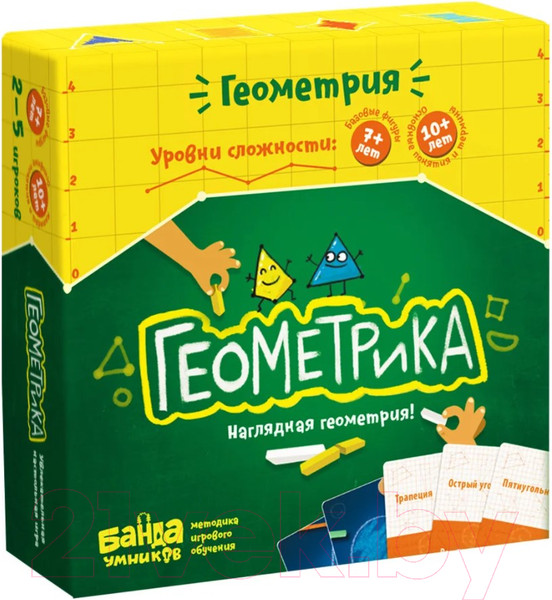 Изображение товара Настольная игра Банда Умников Геометрика / УМ004