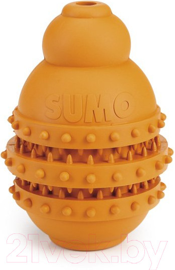 Изображение товара Игрушка для собак Beeztees Sumo Play Dental / 626630 (M, оранжевый)
