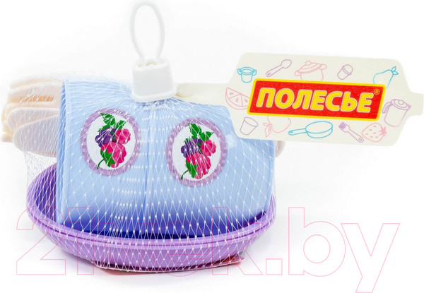 Изображение товара Набор игрушечной посуды Полесье Минутка на 2 персоны / 80233 (10эл)