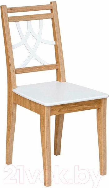 Изображение товара Стул Folium Марк 2 / M2O4902/R9003 (шпон дуба/белый)