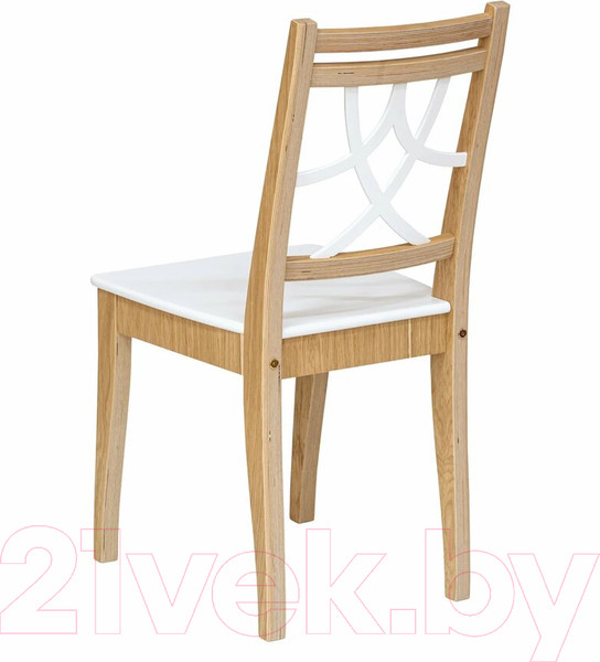 Изображение товара Стул Folium Марк 2 / M2O4902/R9003 (шпон дуба/белый)