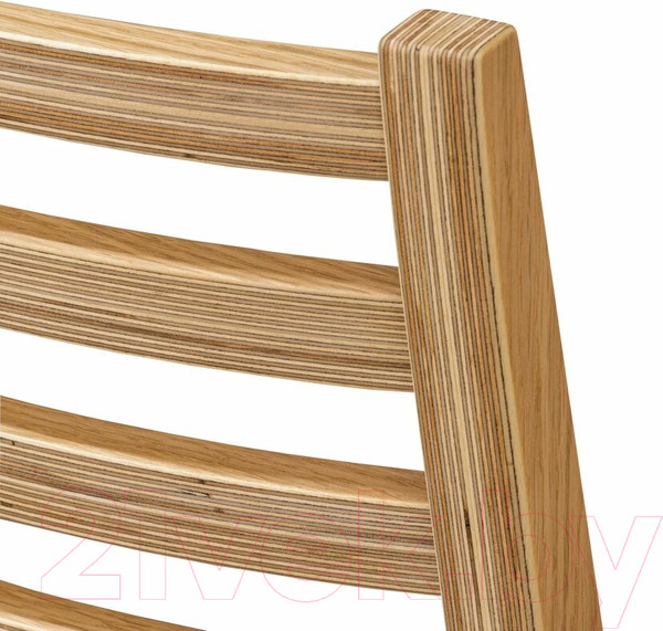 Изображение товара Стул Folium Марк 4 / M4O4902/R9003 (шпон дуба/белый)