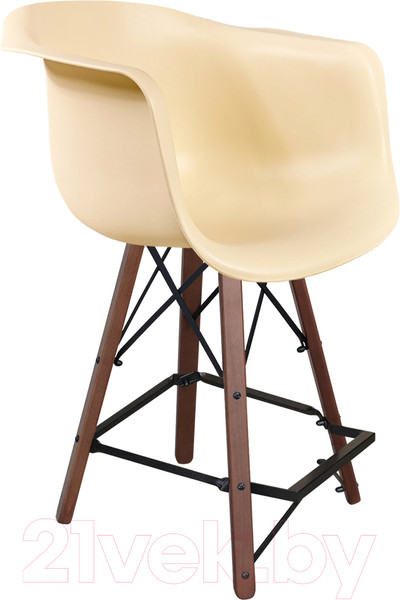 Изображение товара Стул барный Sheffilton SHT-ST31/S80-1 (бежевый/темный орех/черный)