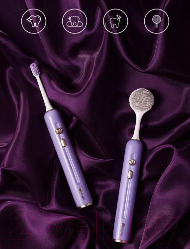 Изображение товара Электрическая зубная щетка Dr. Bei E5 (Purple)