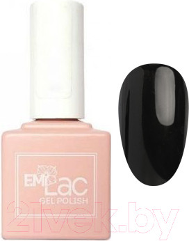 Изображение товара Гель-лак для ногтей E.Mi E.MiLac Черный глянец №030 (15мл)