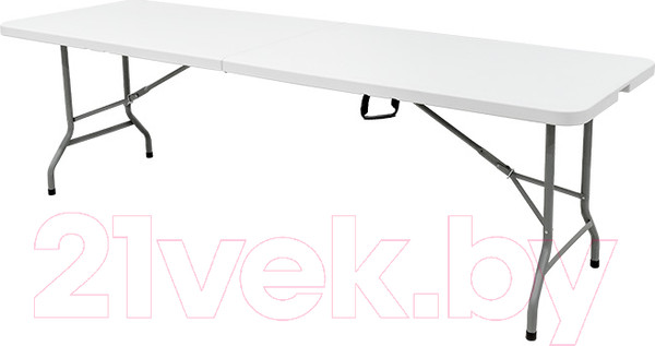 Изображение товара Стол складной Calviano Пластиковый 244 (белый)