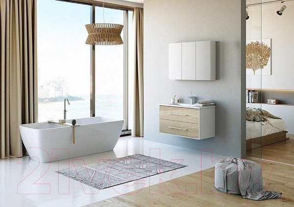 Изображение товара Тумба с умывальником Aqwella Майами / MAI0110 (подвесная)