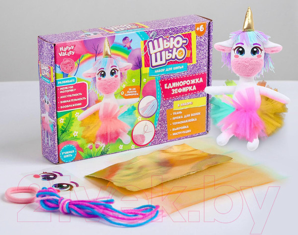 Изображение товара Набор для шитья Happy Valley Шью-шью. Единорожка Зефирка / 4614747