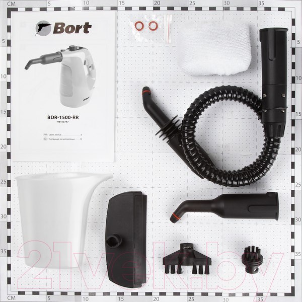 Изображение товара Пароочиститель Bort BDR-1500-RR (93410747)