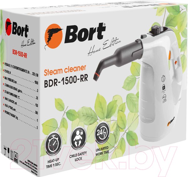 Изображение товара Пароочиститель Bort BDR-1500-RR (93410747)