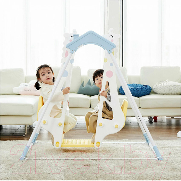 Изображение товара Качели напольные для детей Haenim Toy Жираф-Дракон DS-710