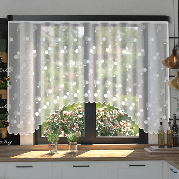 Изображение товара Гардина Лента в579Р (150x310, белый)