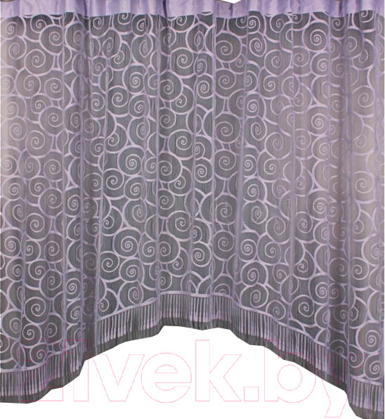 Изображение товара Гардина Лента Е737НК (160x250, светло-фиолетовый)