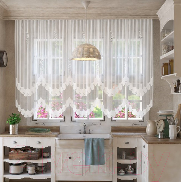 Изображение товара Гардина Лента 11С6495 А544Р (160x285, белый)