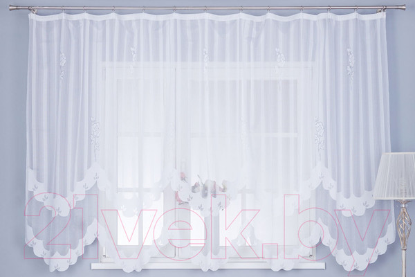 Изображение товара Гардина Лента 11С6495 А544Р (160x285, белый)