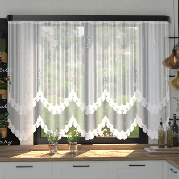 Изображение товара Гардина Лента 11С6495 А544Р (160x285, белый)