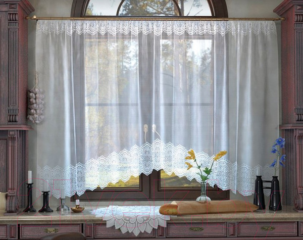 Изображение товара Гардина Лента 09С6335 А610Р (160x285, белый)