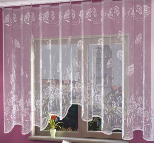 Изображение товара Гардина Лента Е115 (160x315, белый)