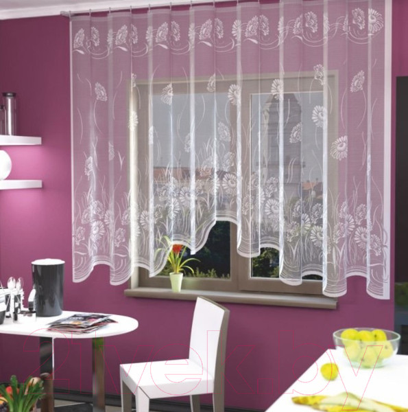 Изображение товара Гардина Лента Е115 (160x315, белый)