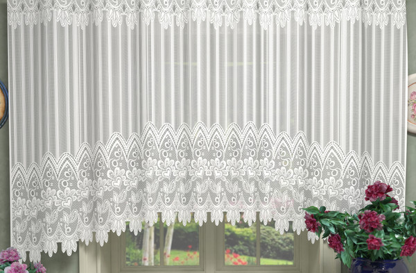 Изображение товара Гардина Лента А593Р (160x325, белый)