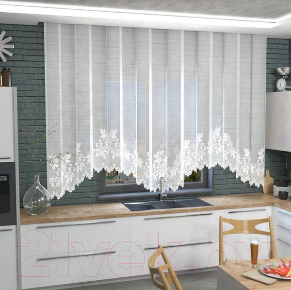 Изображение товара Гардина Лента 06С6124 А459Р (160x355, белый)