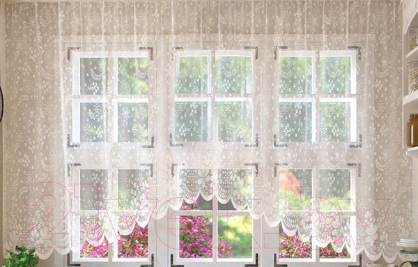 Изображение товара Гардина Лента Т713б (160x470, белый)