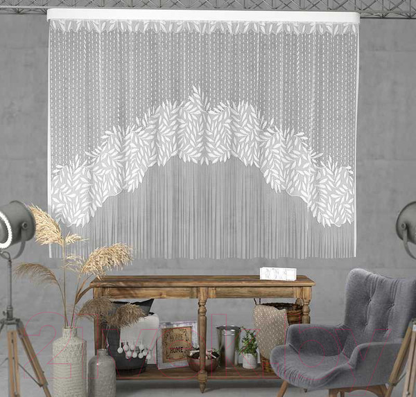 Изображение товара Гардина Лента Л363Р (170x250, белый)