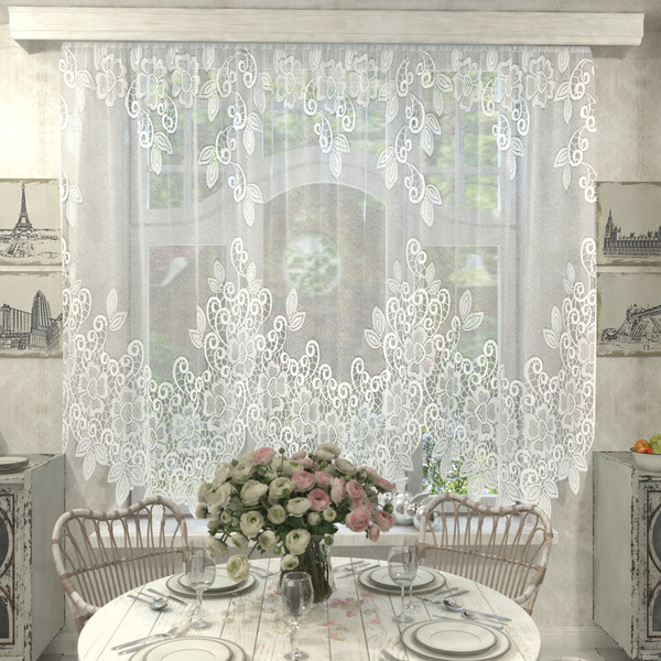 Изображение товара Гардина Лента Е192 (205x325, белый)