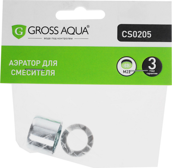 Изображение товара Аэратор для смесителя Gross Aqua Eco Flow M22 CS0205