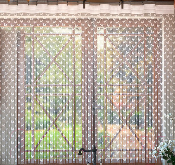 Изображение товара Гардина Лента Е492 (170x240, белый)