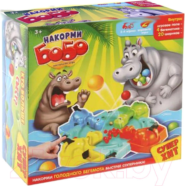 Изображение товара Настольная игра Лас Играс Накорми Бобо / 2254051