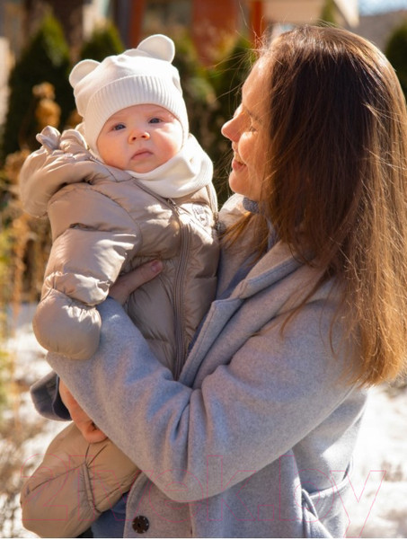 Изображение товара Шарф-снуд детский Amarobaby Pure Love Snood / AB-OD21-PLS9/33-0 (молочный)