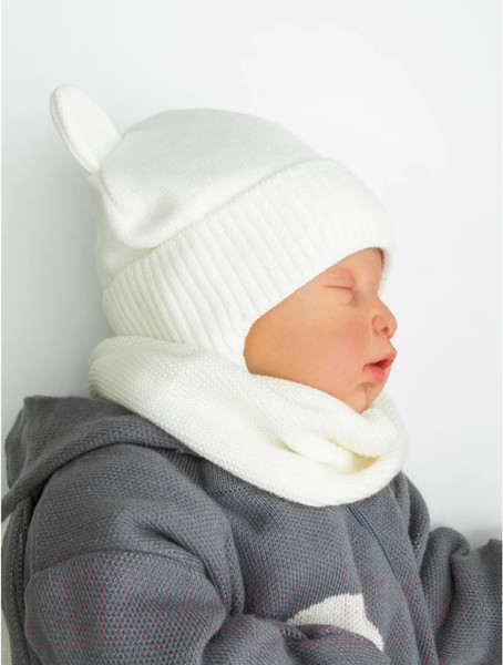 Изображение товара Шарф-снуд детский Amarobaby Pure Love Snood / AB-OD21-PLS9/33-0 (молочный)