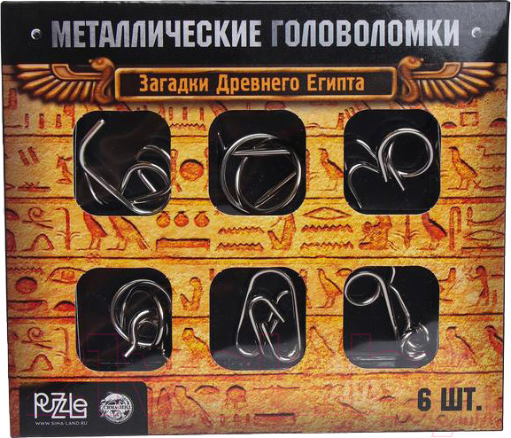 Изображение товара Набор головоломок Puzzle Загадки древнего Египта / 2528230
