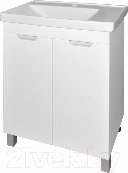 Изображение товара Тумба с умывальником Гамма Р24 ОФ8/1-У 60 (4812044014440)