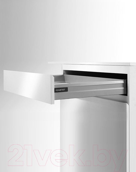 Изображение товара Модуль с ящиком Samet Smartbox 68/18 без релингов (с доводчиком 500мм, серый)